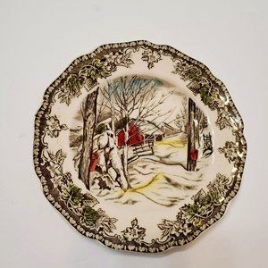Johnson Brothers Friendly Village Bread & Butter Plate, 6-in Plate, Mid Century
